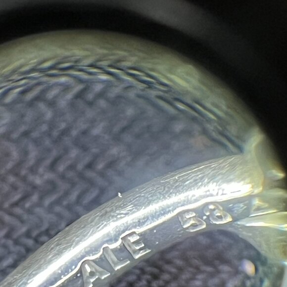 Pandora Sparkling Leaves Ring - 925 Silver - Size 8.5 - Includes Original Box - Picture 8 of 13